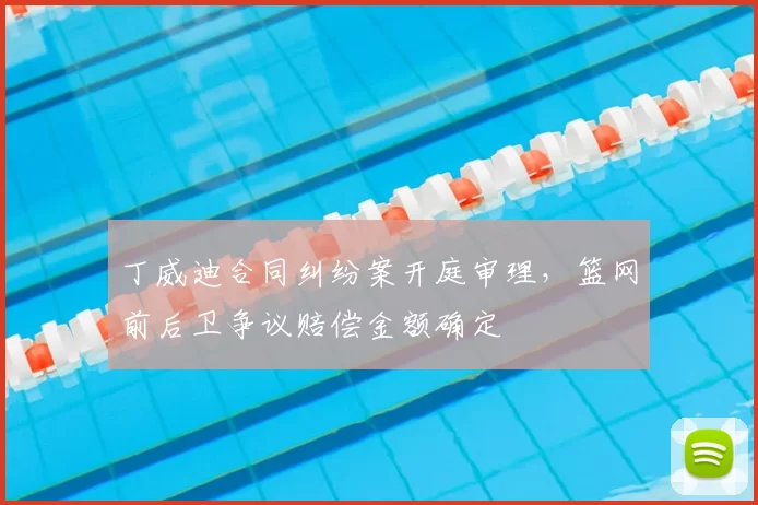 丁威迪合同纠纷案开庭审理,篮网前后卫争议赔偿金额确定